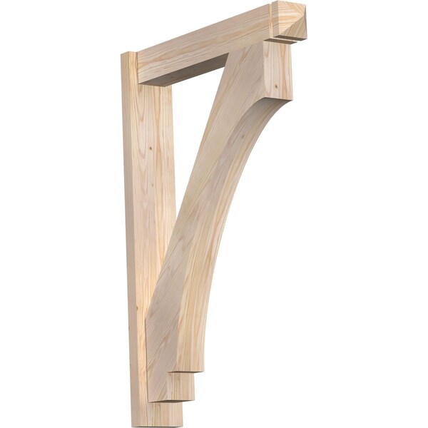 Ekena Millwork Imperial Arts & Crafts Smooth Outlooker, Douglas Fir, 5 1/2"W x 28"D x 40"H OUT06X28X40IMP03SDF - main